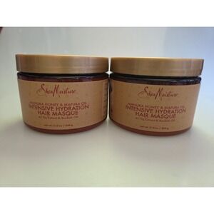 Shea Moisture‎ Masque Manuka Honey & Mafura Oil 11.5 oz x 2 PACK
